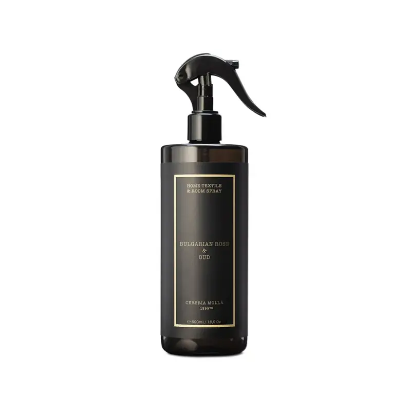 Spray ambienti e tessuti 500 ml Bulgarian Rose & Oud | Cereria Molla 1899