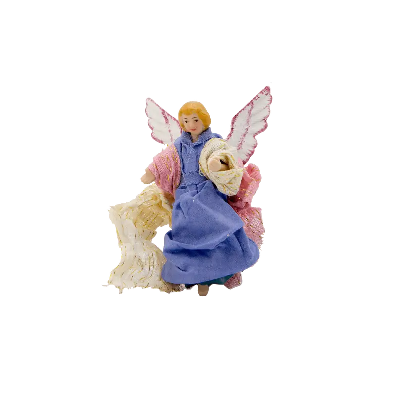 Statuina Porcellana DeAgostini Presepe Napoletano Angelo dell'Annunciazione