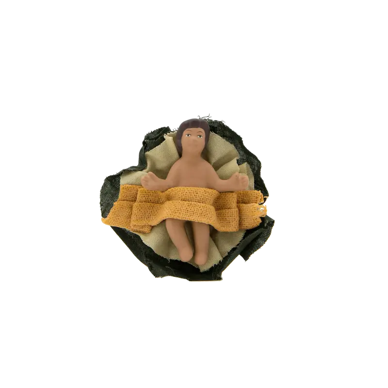 Statuina Porcellana DeAgostini Presepe Napoletano Gesù Bambino