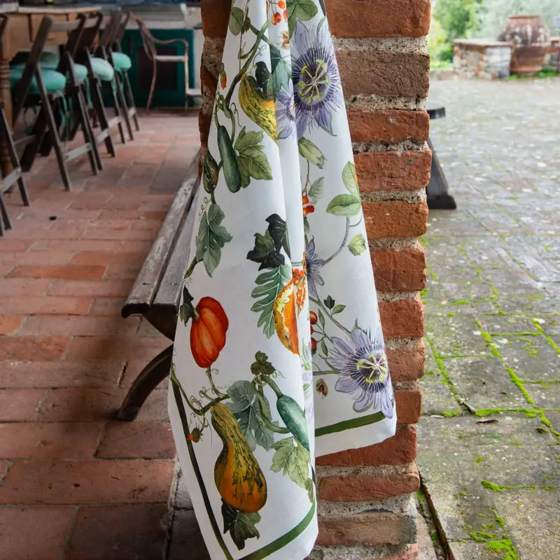 Strofinaccio Kurbis Fiori