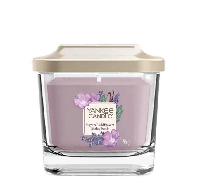 SUGARED WILDFLOWERS -Yankee Candle- Candela Piccola - ELEVATION