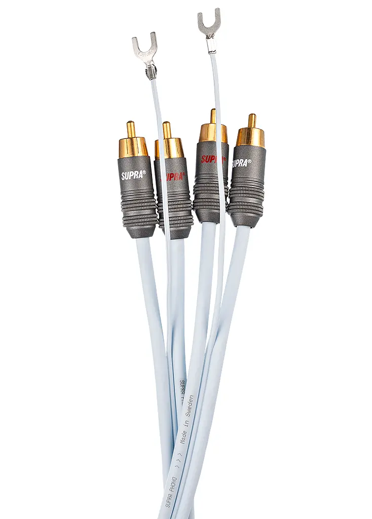 Supra Phono 2 RCA-SC - Interconnessione Phono - PRONTA CONSEGNA da 1m