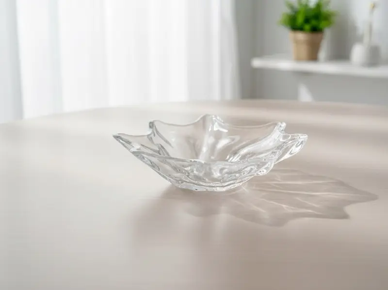 Svuota tasche corallo in vetro bomboniera per matrimonio, ricorrenze, Harmony SNVT26094