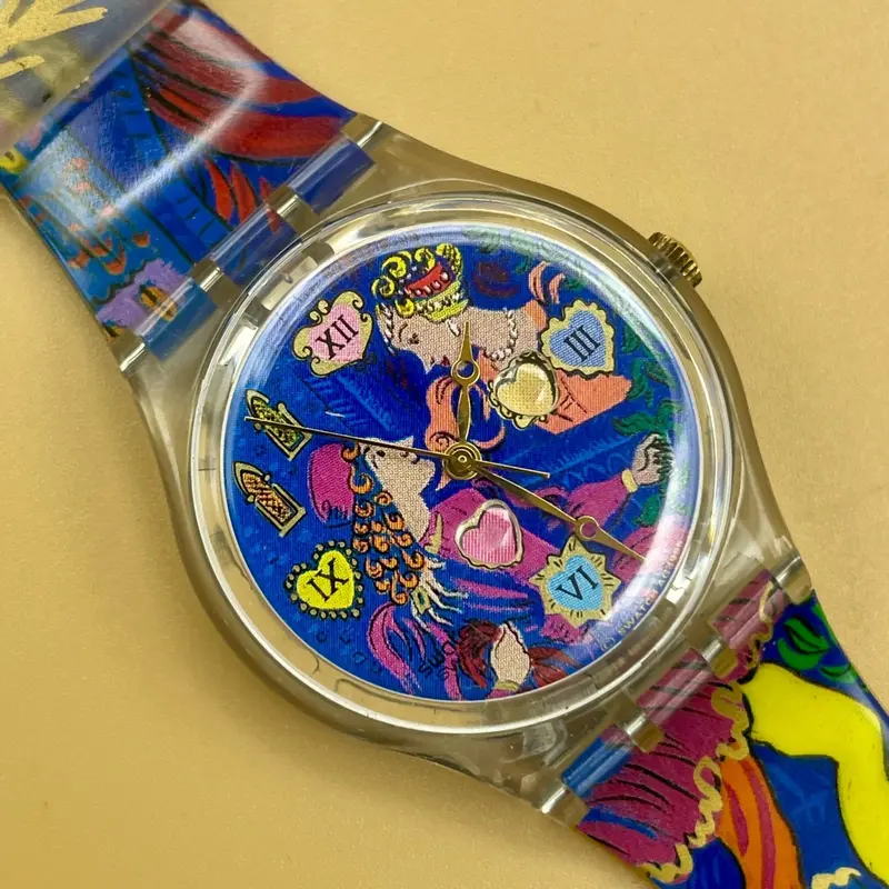 Swatch "Romeo & Juliet" GN 162 orologio quarzo 34 mm Swiss 1996