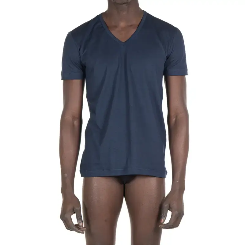 T-Shirt uomo mezza manica con scollo a V Iper Ice Cotton | Julipet