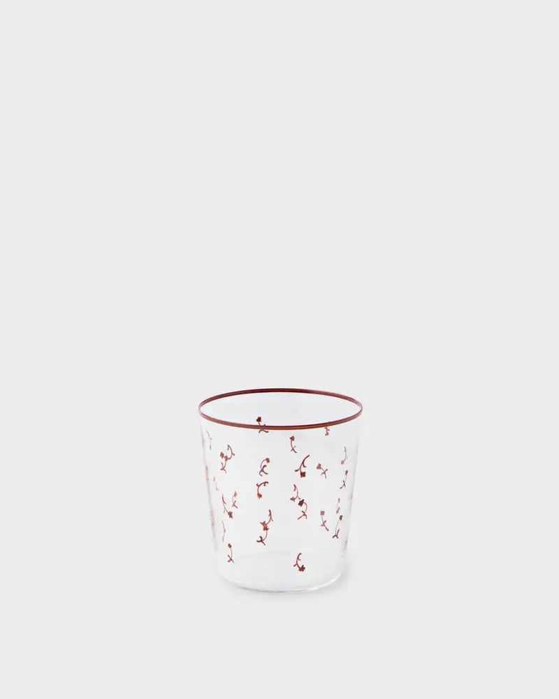 Tabitha Simmons x Cabana Hand-Painted Murano Wine Glass, Burgundy
