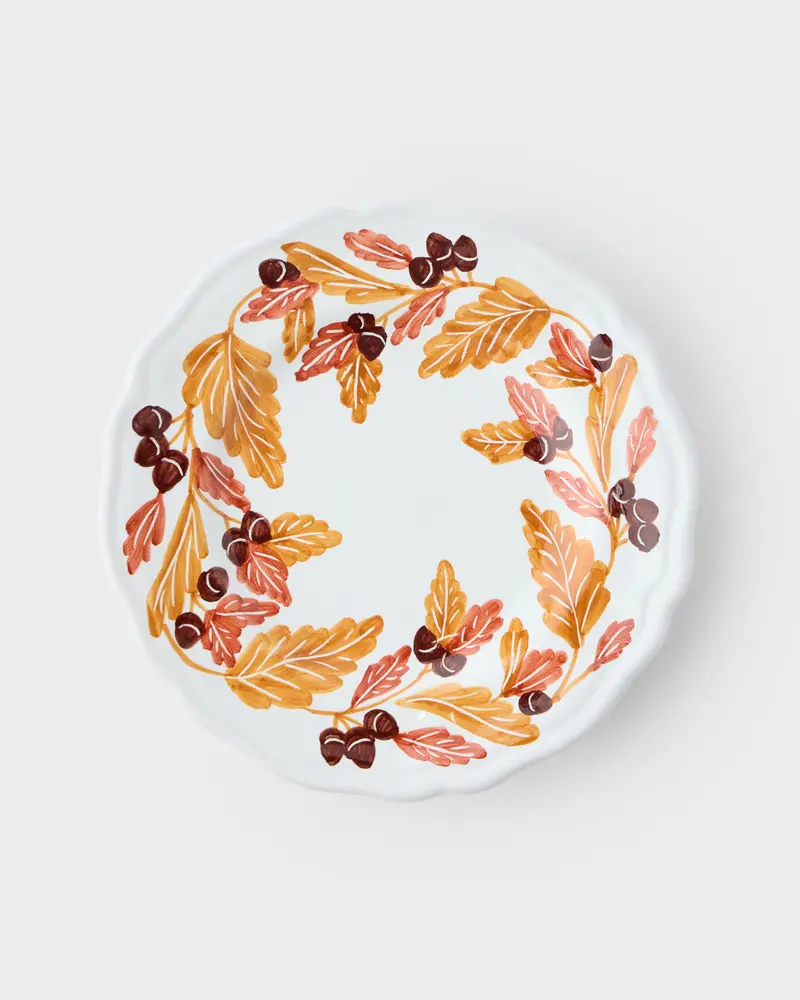Tabitha Simmons x Cabana Oak Hand-Painted Dessert Plate