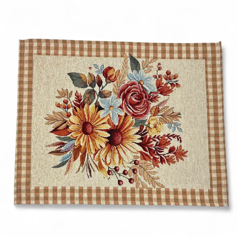 Table Set SIENNA Placemat Tovaglietta Gobelin Jacquard, 40 x 50 cm
