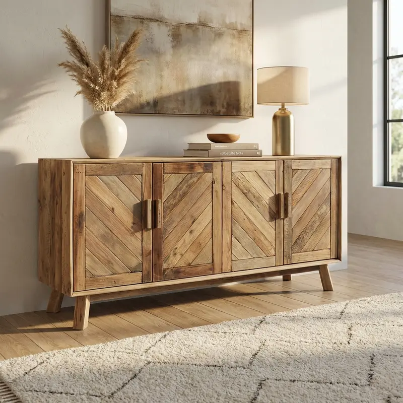 Talitha - credenza in pino riciclato