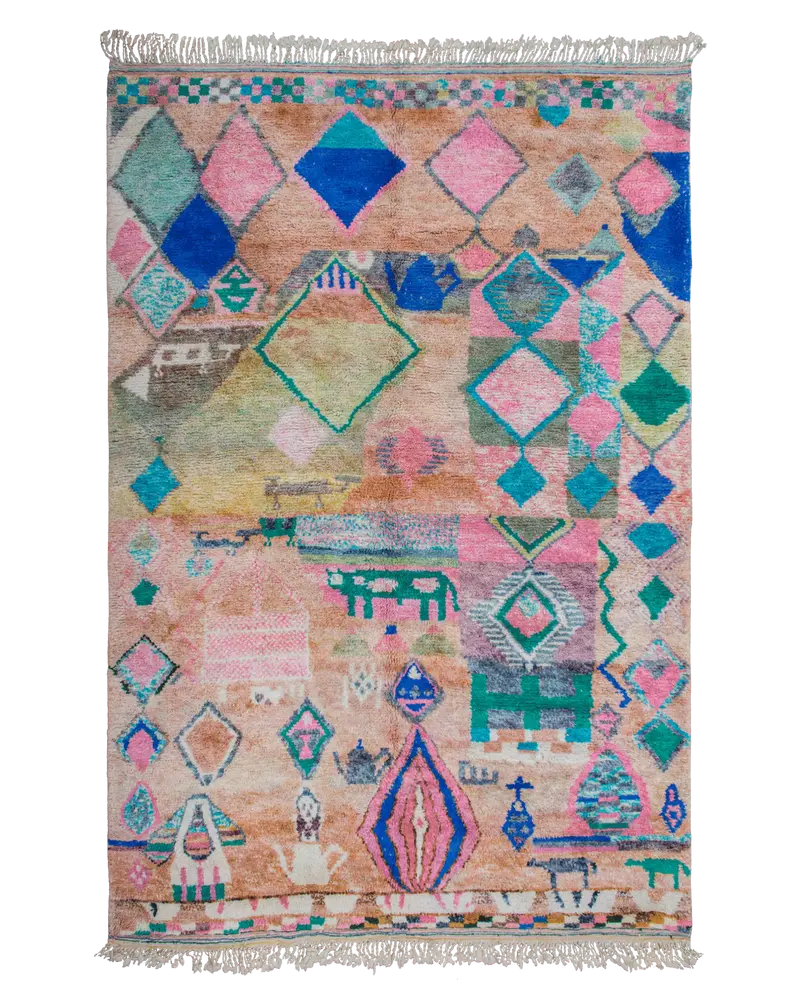 Tappeto Beni Ourain 330x220 cm