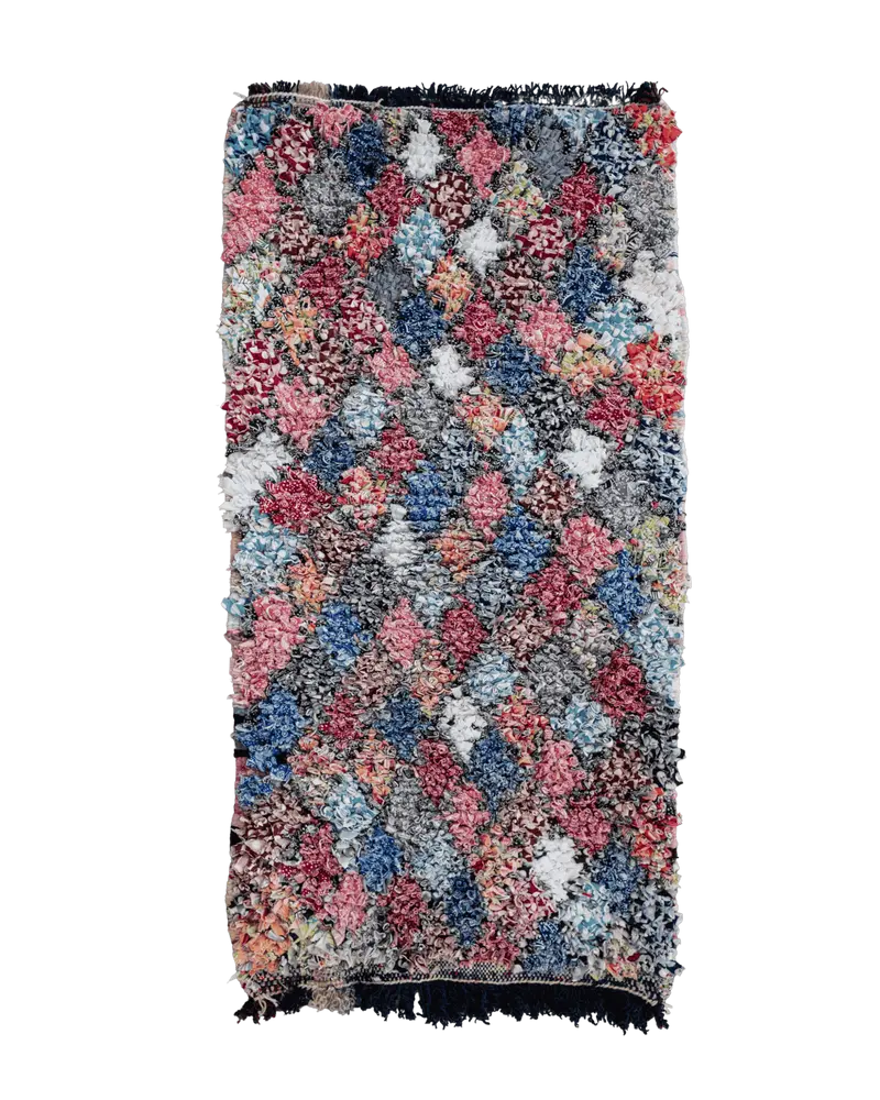 Tappeto Boucherouite 103x50 cm