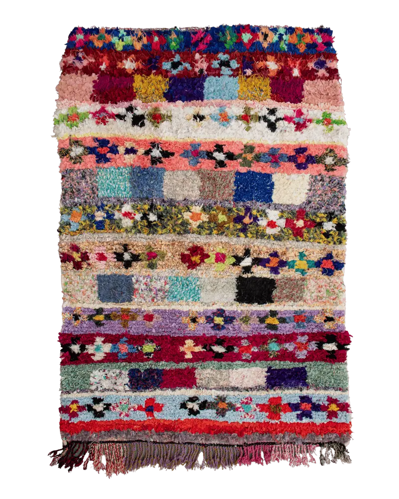 Tappeto Boucherouite 150x110 cm