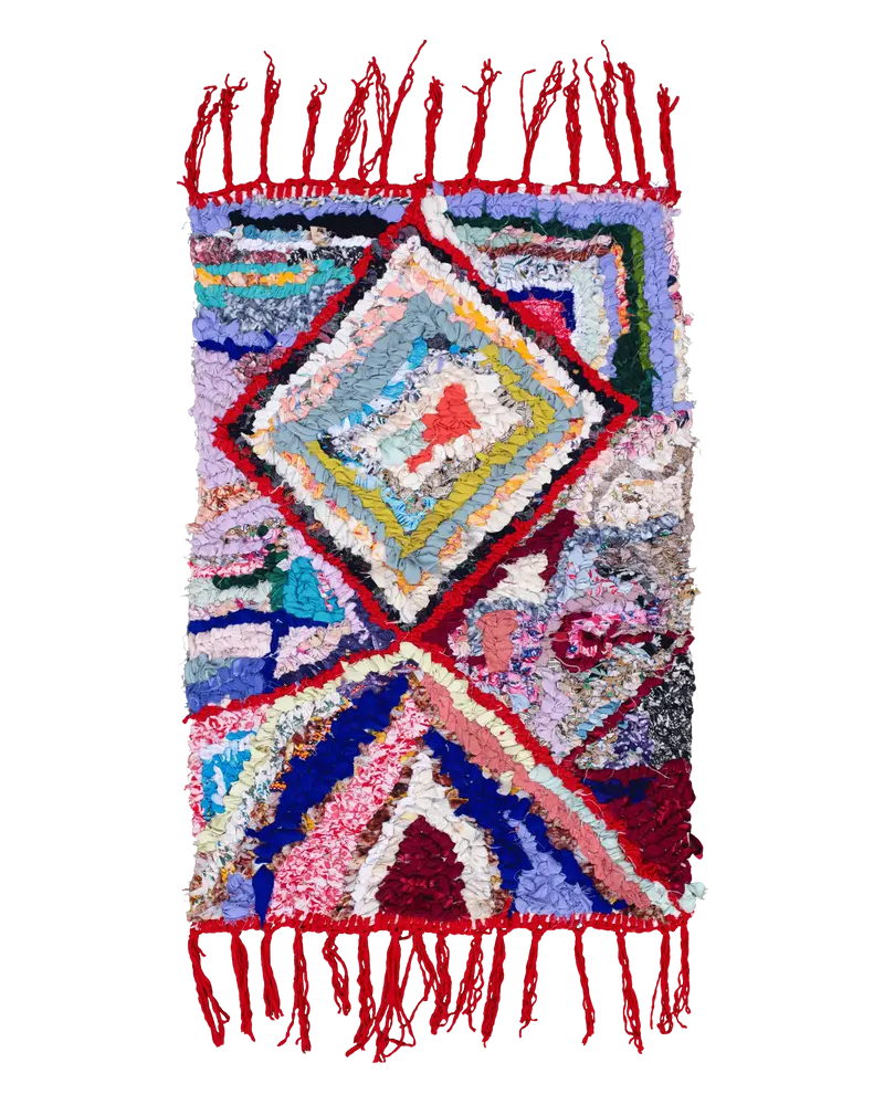 Tappeto Boucherouite 60x95 cm
