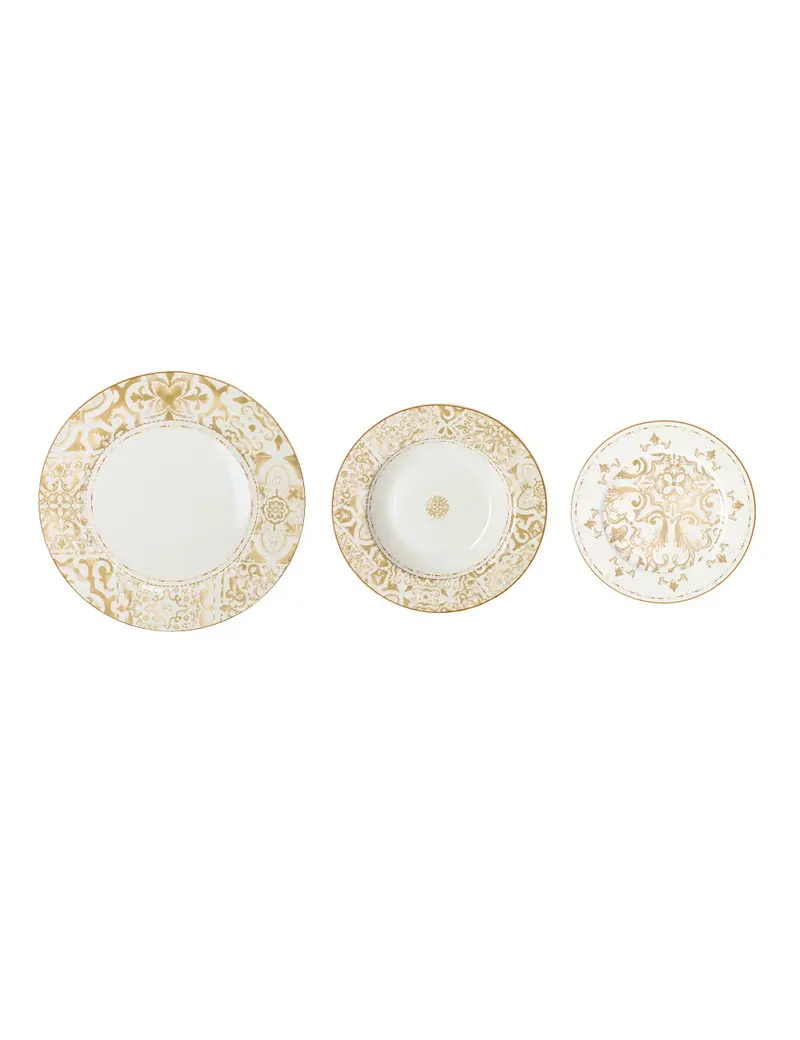 TAVOLA 18 PZ EXCALIBUR NEW BONE CHINA