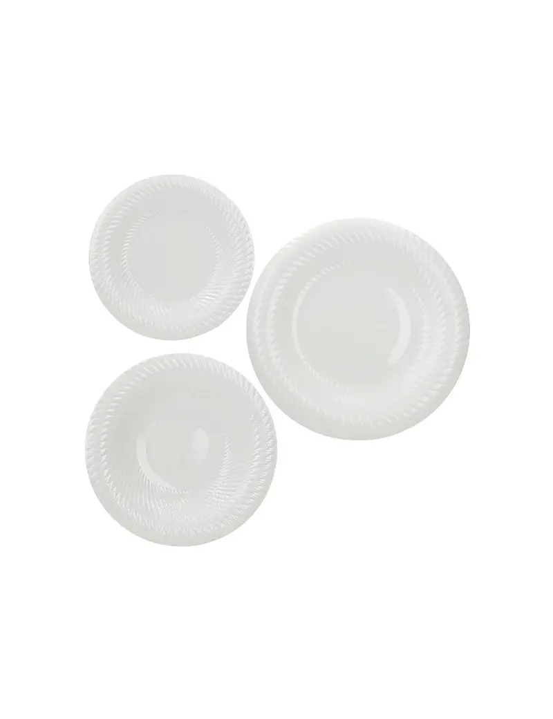 TAVOLA 18 PZ OPTICAL NEW BONE CHINA