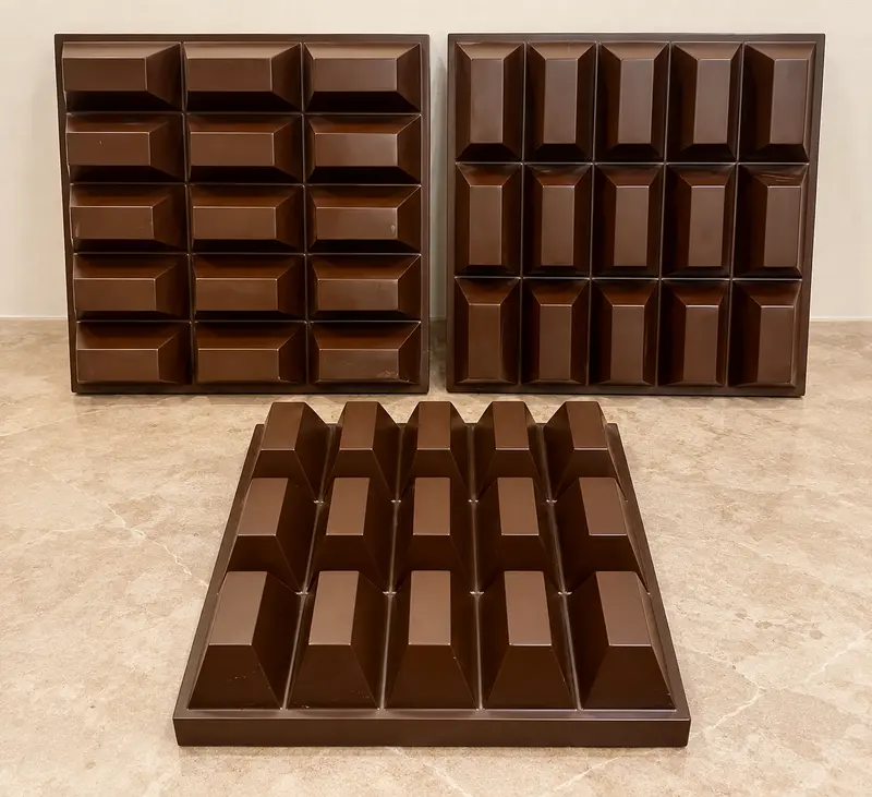 Tavolette cioccolato scultura decorativa Natale 2020 ca