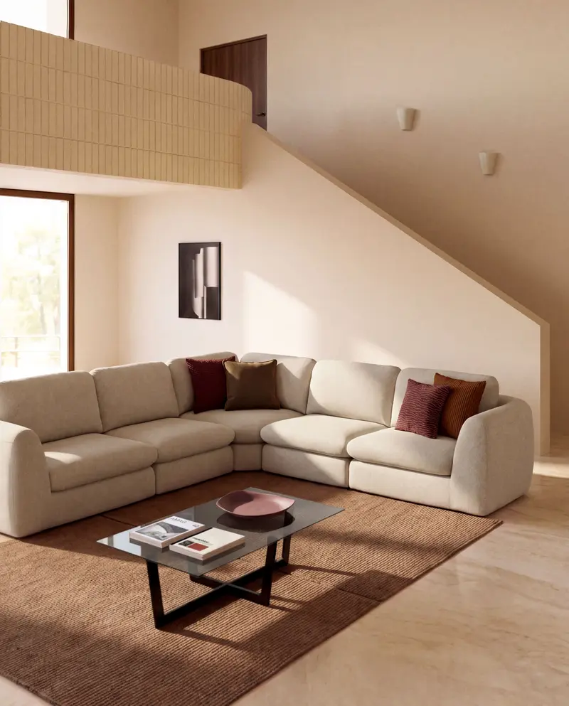 Tavolino Plam 120 x 70 cm vetro nero