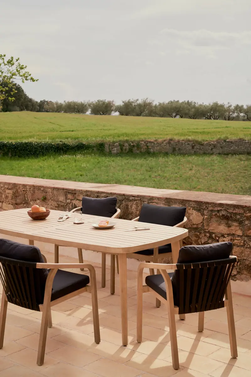 Tavolo da esterni Maset in legno massello di eucalipto 170 x 90