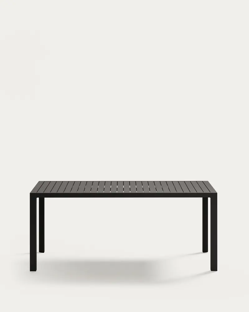 Tavolo da esterno Culip in alluminio finitura bianca 180 x 90 cm
