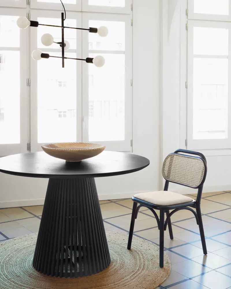 Tavolo Jeanette Ø 120 cm nero