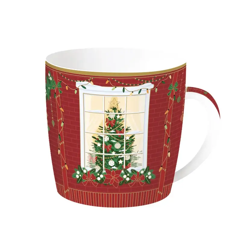 Tazza 350 ml in scatola di latta Festive Avenue | Easy Life