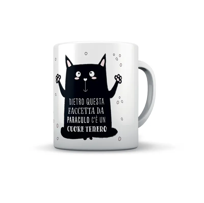 TAZZA DIETRO QUELLA FACCETTA DA PARACULO ...