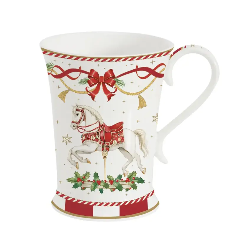 Tazza mug 300 ml in porcellana Christmas Tale | Easy Life
