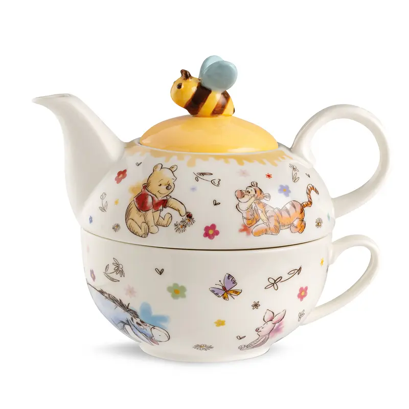 Teiera con Tazza Winnie The Pooh Ml 400