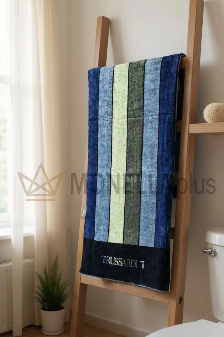 Telo bagno Skyscrapers Trussardi