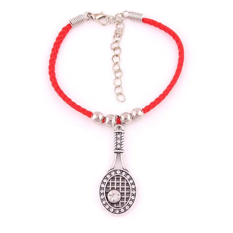"TennisInRed" - bracciale rosso tennis - IN ESCLUSIVA
