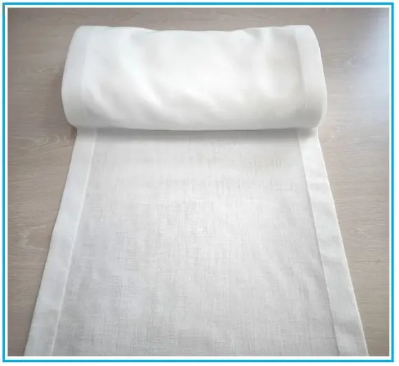 Tessuto per tende a metraggio effetto lino bianco – Cattani Tessuti – Cattani Tessuti®