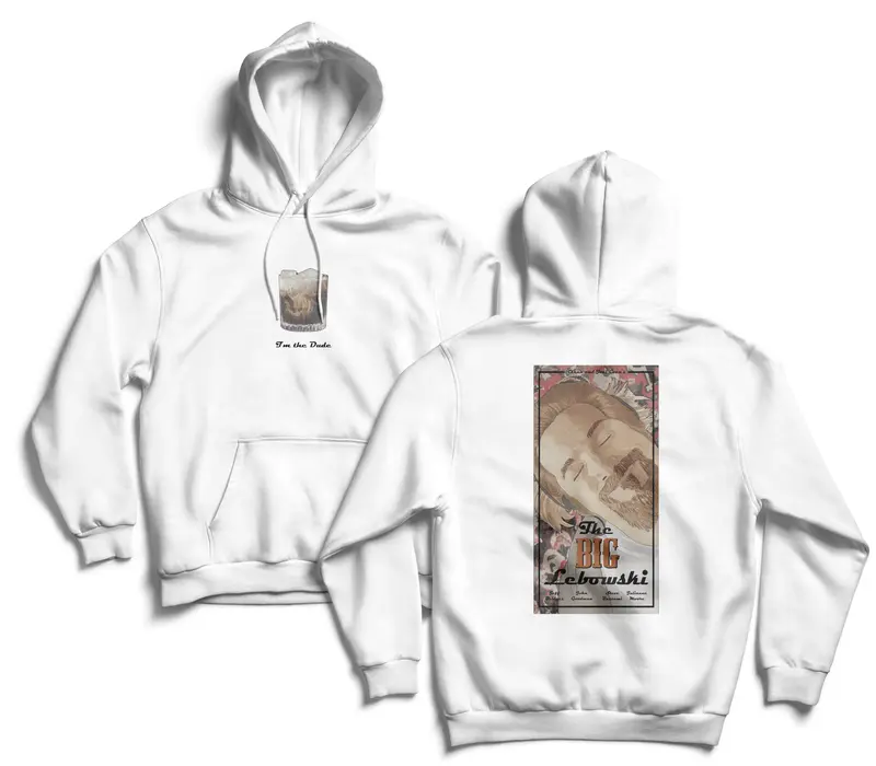 THE BIG LEBOWSKI SCRIPT HOODIE