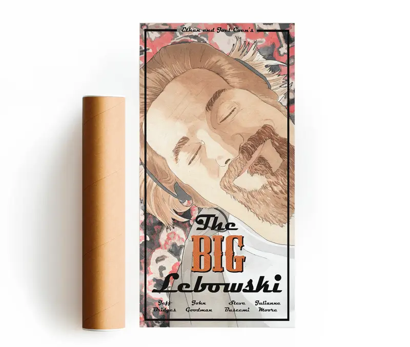 THE BIG LEBOWSKI STAMPA D'ARTE