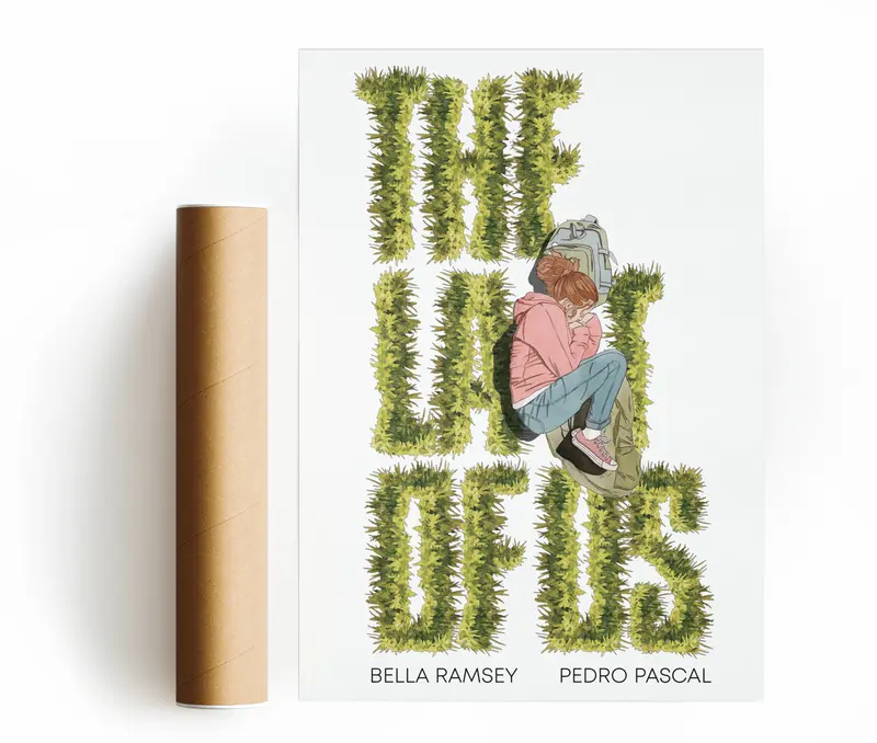 THE LAST OF US STAMPA D'ARTE