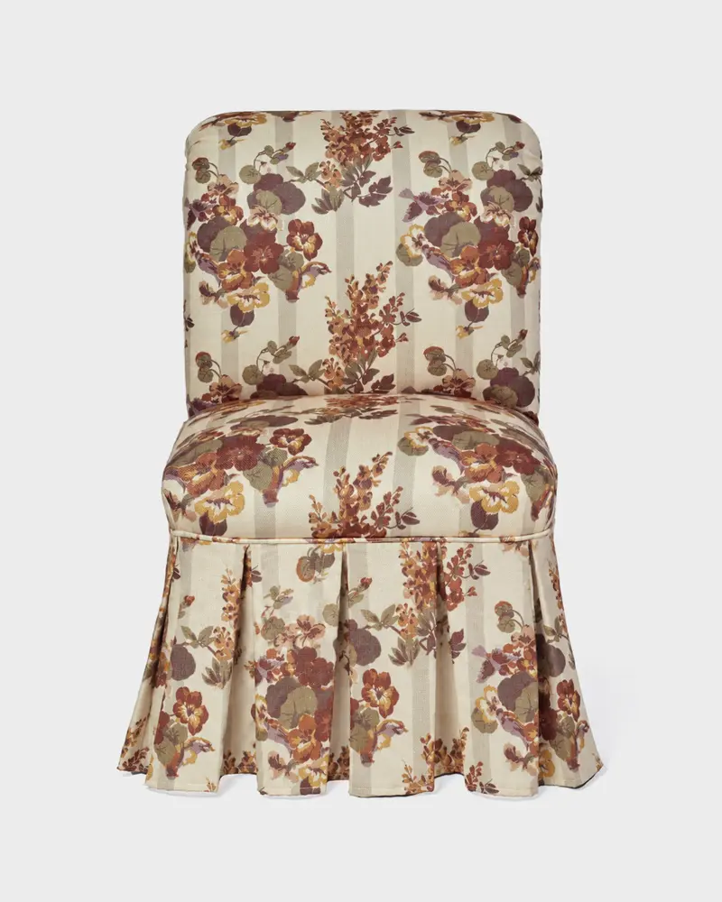 The Milano Slipper Chair, Wisteria