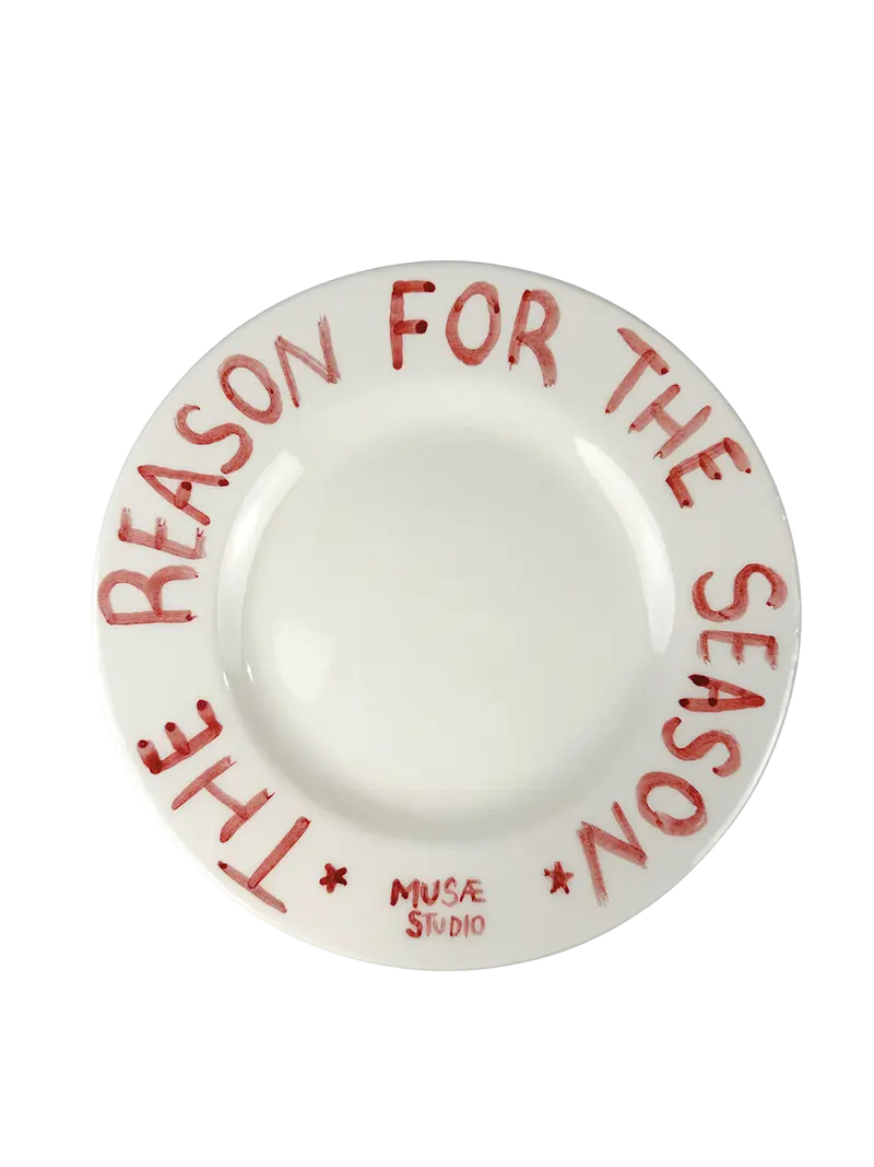 “THE REASON FOR THE SEASON” Dinner Plate 23 cm