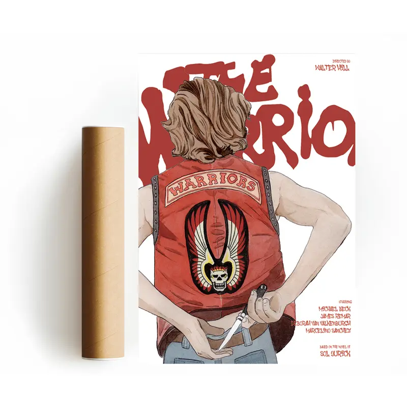 THE WARRIORS STAMPA D'ARTE