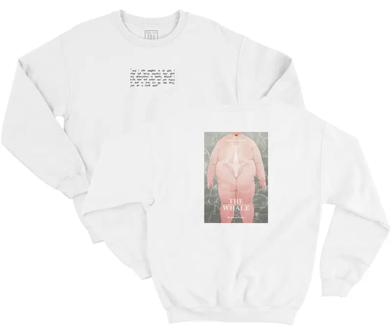 THE WHALE SCRIPT CREWNECK