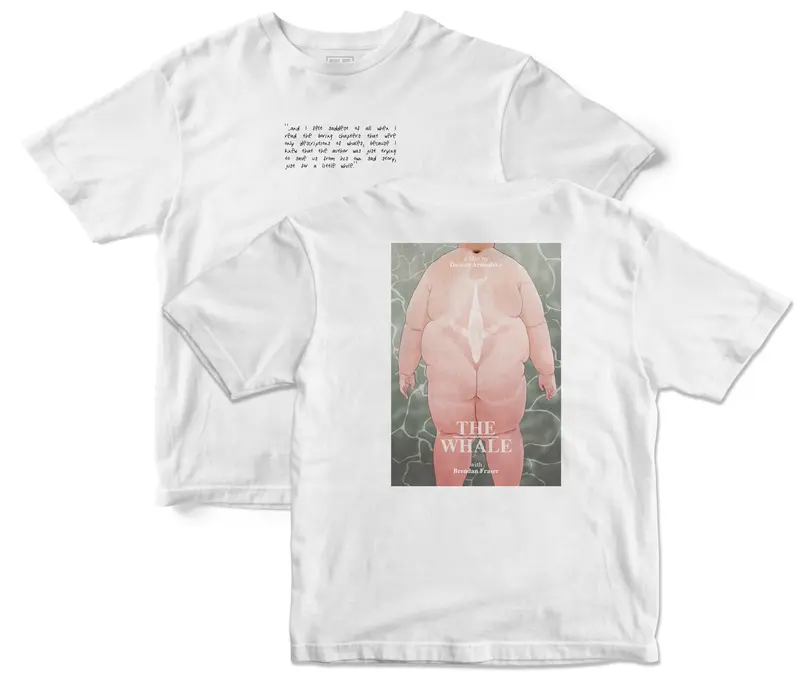 THE WHALE SCRIPT T-SHIRT