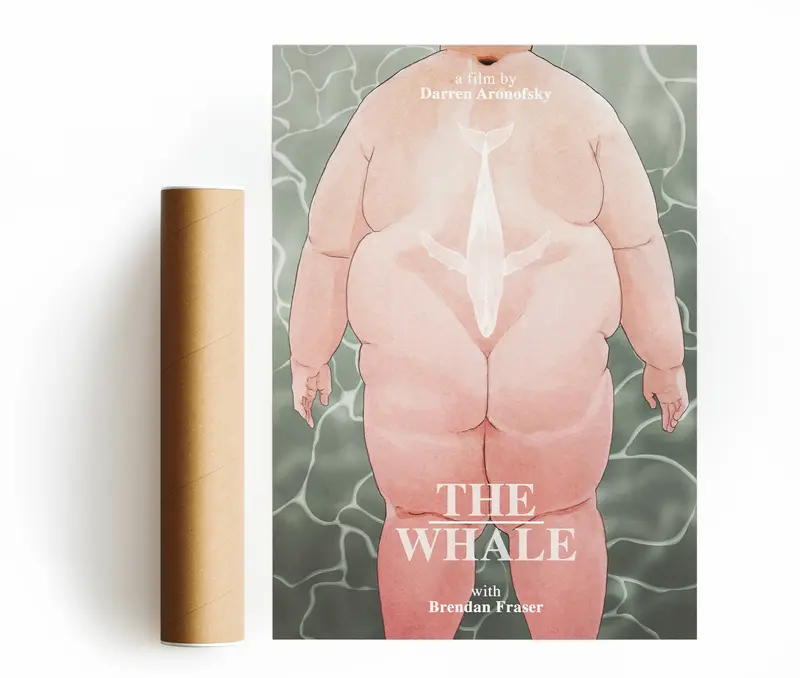 THE WHALE STAMPA D'ARTE