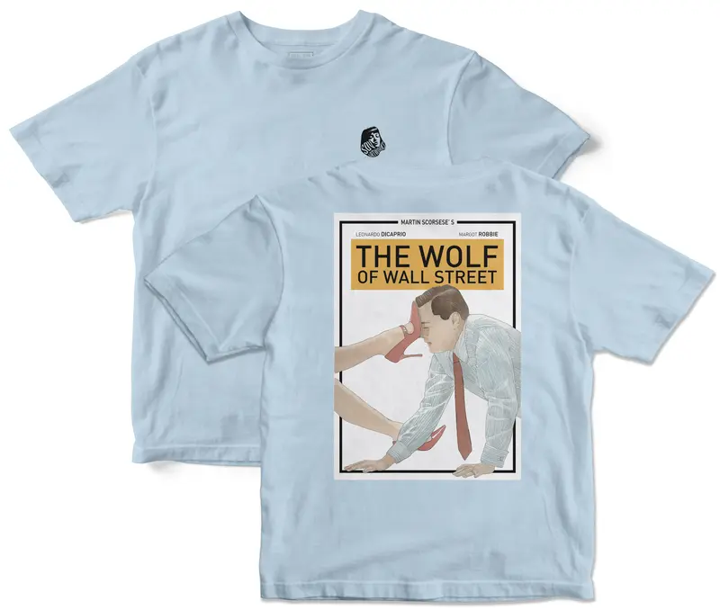 THE WOLF OF WALL STREET LOGO T-SHIRT