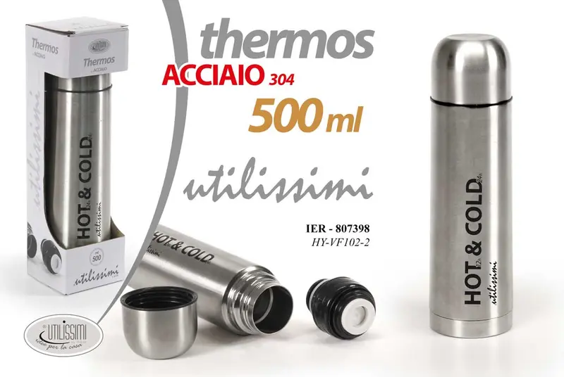 THERMOS ACCIAIO 500ML HY-VF102-2