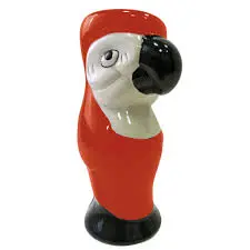 TIKI MUG BICCHIERE COCKTAIL PAPPAGALLO ROSSO PADERNO