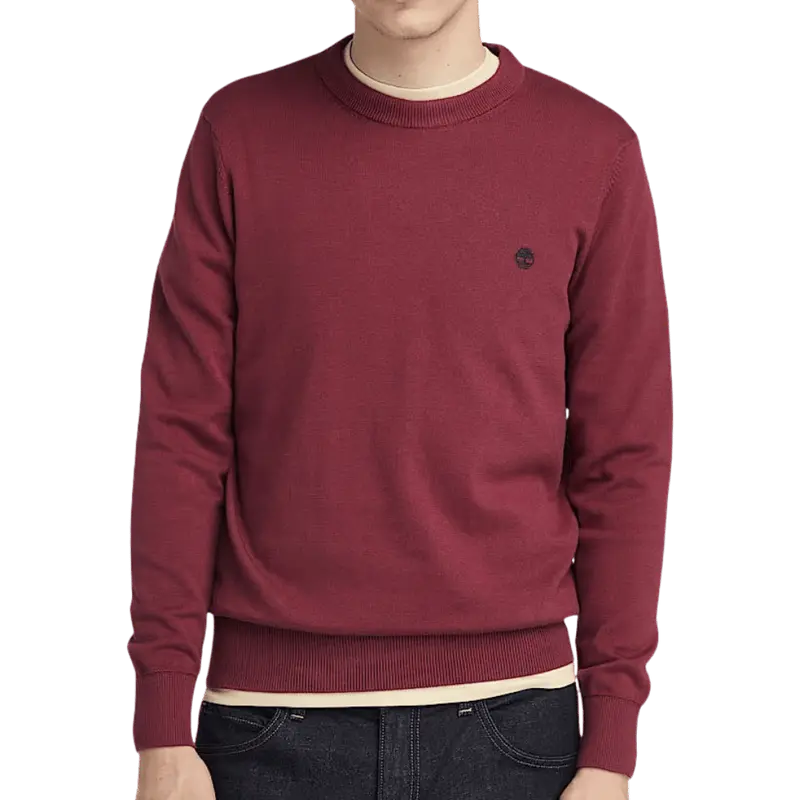 Timberland Maglione Uomo Girocollo Williams River Cordovan