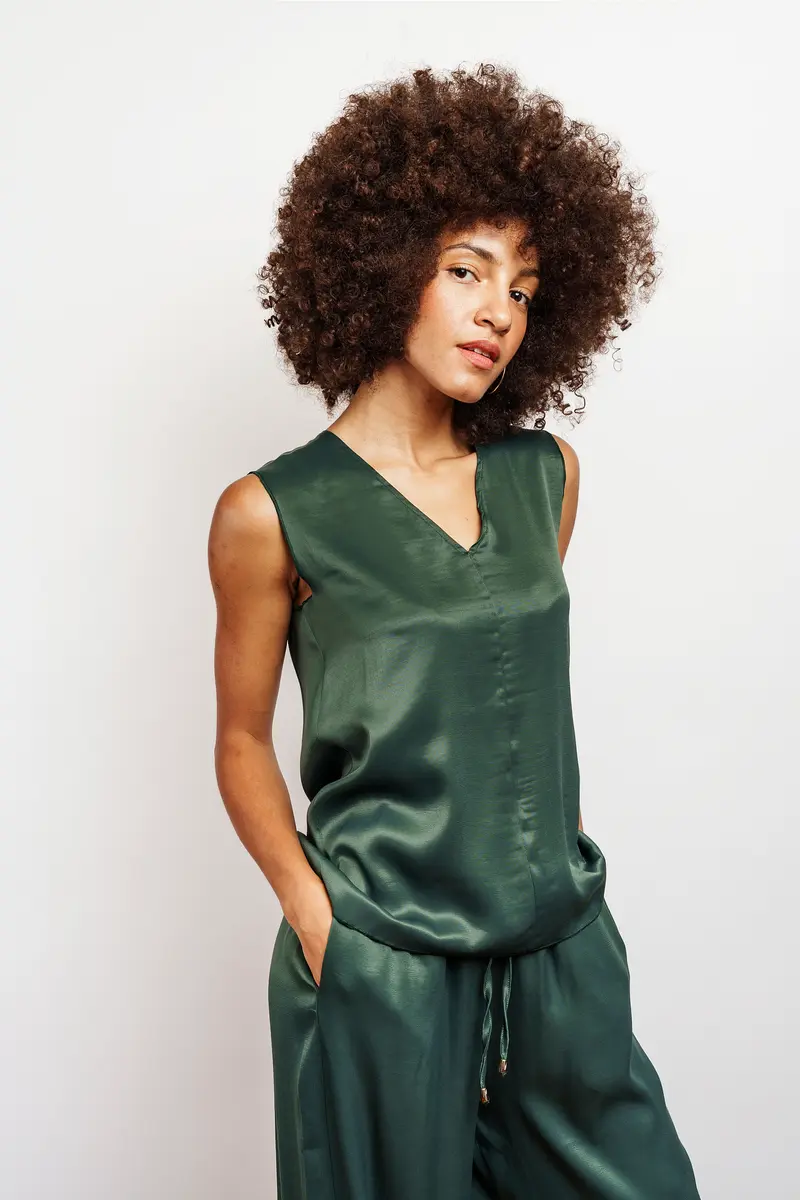 TOP in raso verdone