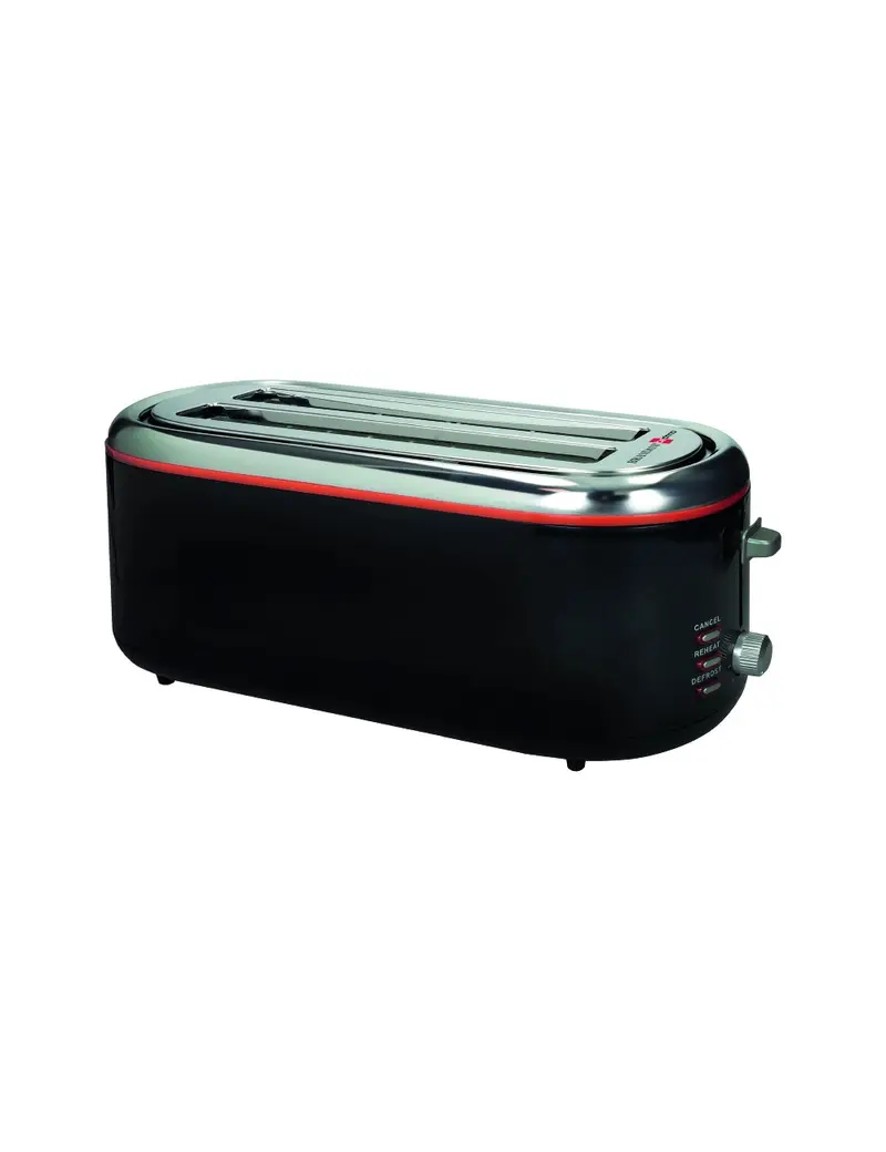 TOSTAPANE FETTA LUNGA DOPPIO SLOT METAL/INOX