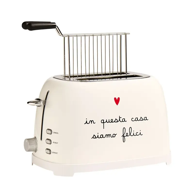 Tostapane "in questa casa siamo felici"