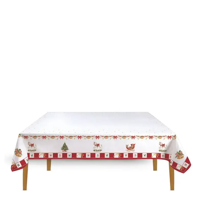 Tovaglia in puro cotone 145x250 cm Christmas Tale