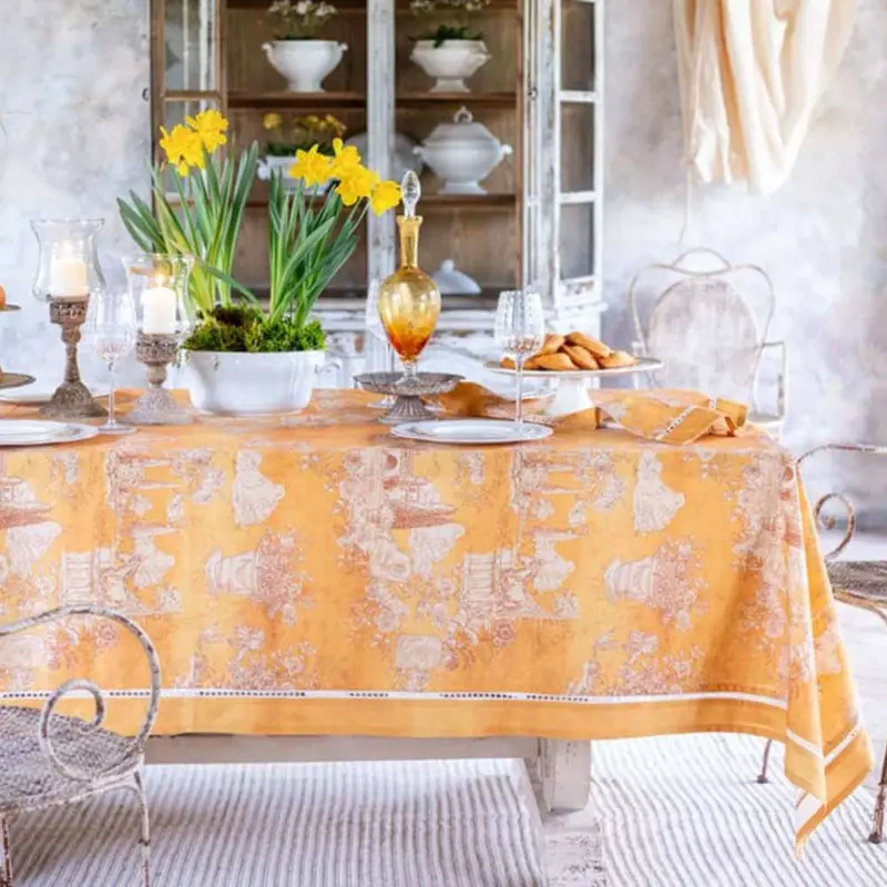 Tovaglia Toile du Borgo Collection in Cotone 176x256 cm.