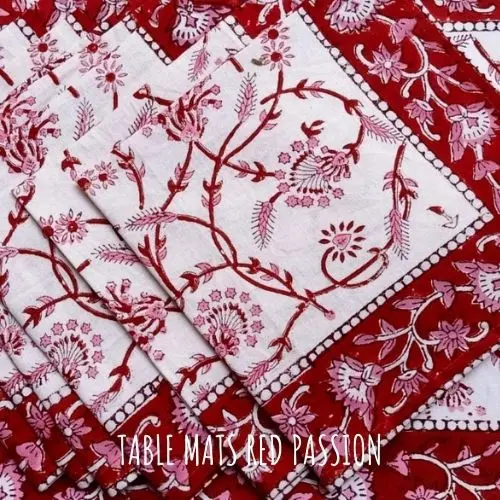 Tovagliette Red Passion